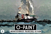 Impressionist Oil Painting Effect, an Action Add-On by DesignRocket (Thumbnail 1 of 7)