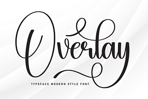 Overlay Script Font