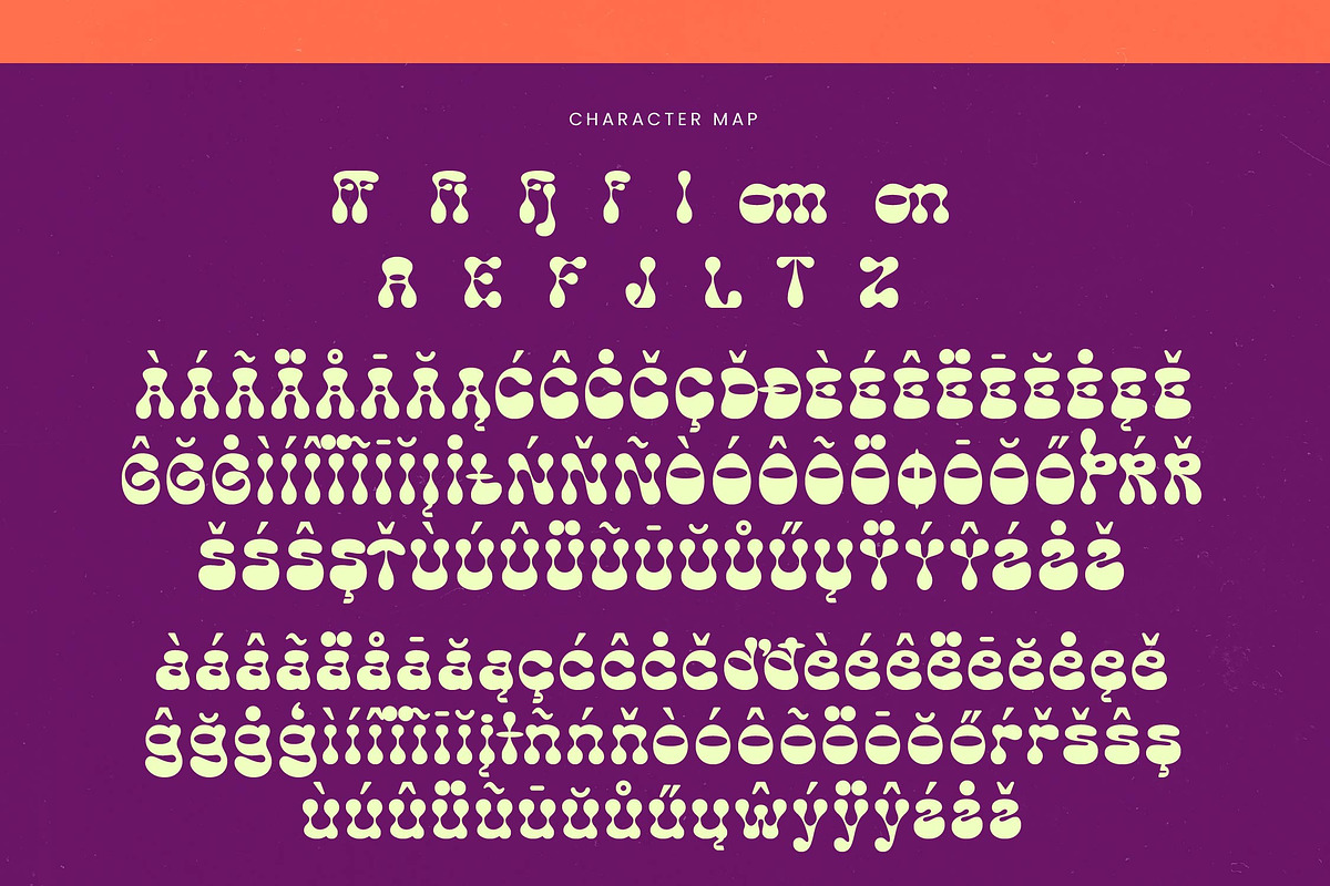 Funky Motion - Groovy Display Font, a Serif Font by timelesstype.co (Photo 19 of 20)