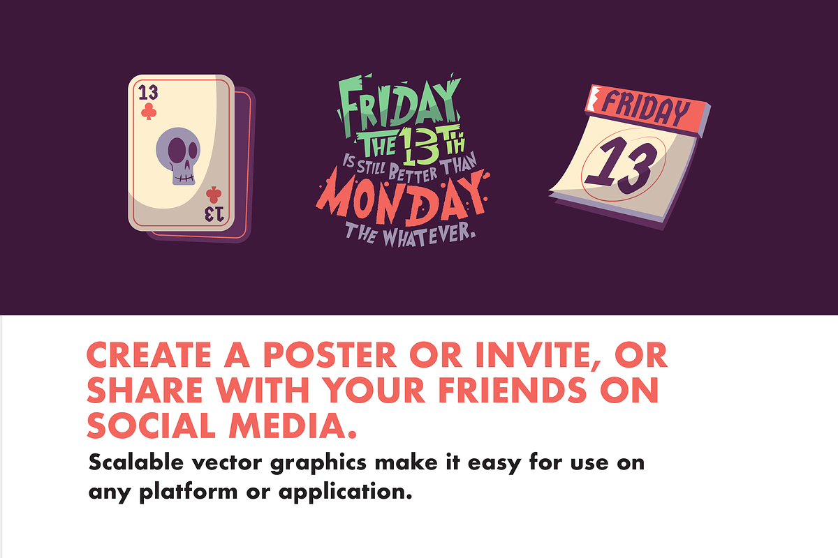 12 Friday the 13th Icons, an Illustration by Hello Mister Frank (Photo 4 of 4)