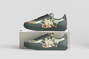 Trainer Sneakers Mockup, 6 PSD, an Advertising Mockup by GraphicVil (Thumbnail 9 of 9)