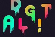 Drip - Liquid Font, a Font by Tugcu Design Co. (Thumbnail 4 of 7)