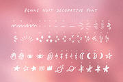 Bonne Nuit – Magical font w/ dingbat, a Font by Jen Wagner Co (Thumbnail 9 of 9)