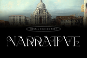 MENTAL HOLDING - ELEGANT FONT, a Serif Font by 177Studio (Thumbnail 6 of 8)