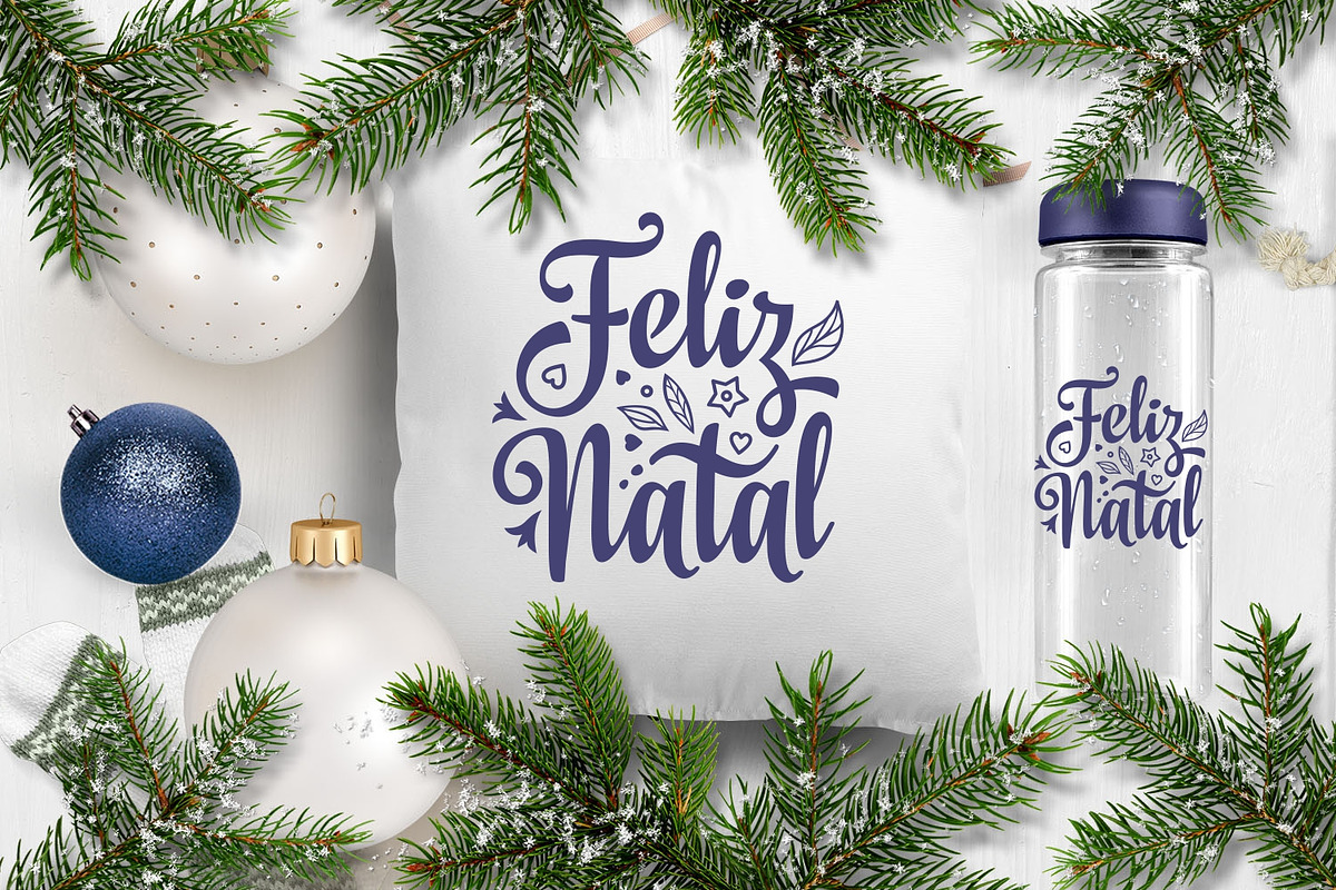 Portuguese Christmas Feliz Natal, an Object Graphic by Zoya Miller (Photo 2 of 10)