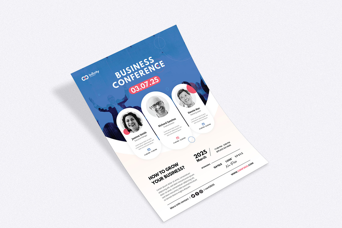 Event / Conference Flyer, a Flyer Template by Creativity-Design (Photo 4 of 4)