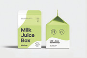 Milk Juice Box Mockup, a Packaging Mockup by DesignRushMarket (Thumbnail 4 of 14)