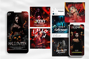 16 Halloween Banners (Bundle) PSD, a Social Media Template by Ronita Shkodra (Thumbnail 4 of 4)