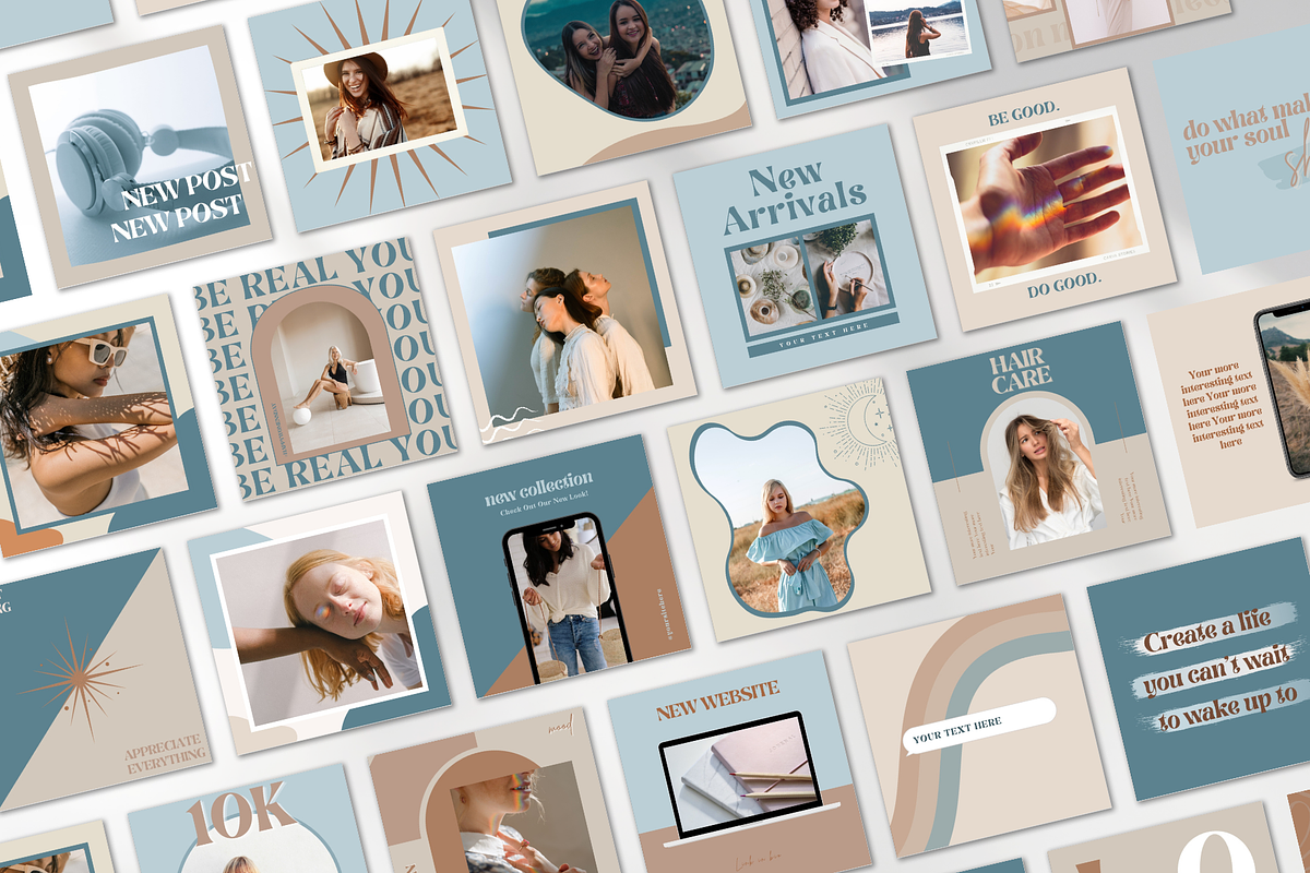 Instagram Branding Bundle Templates, a Social Media Template by Boltik Studio (Photo 3 of 24)