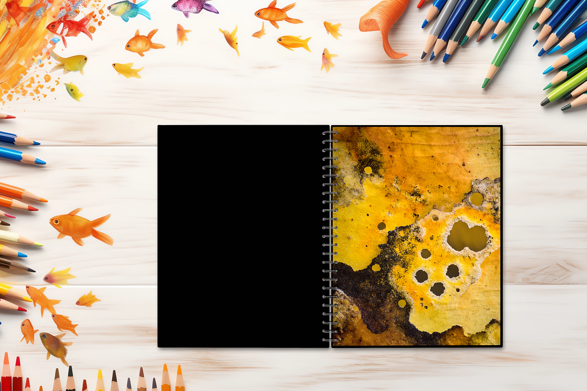 Dark Academia Junk Journal Kit, a Brochure Template by LA Design (Photo 8 of 10)