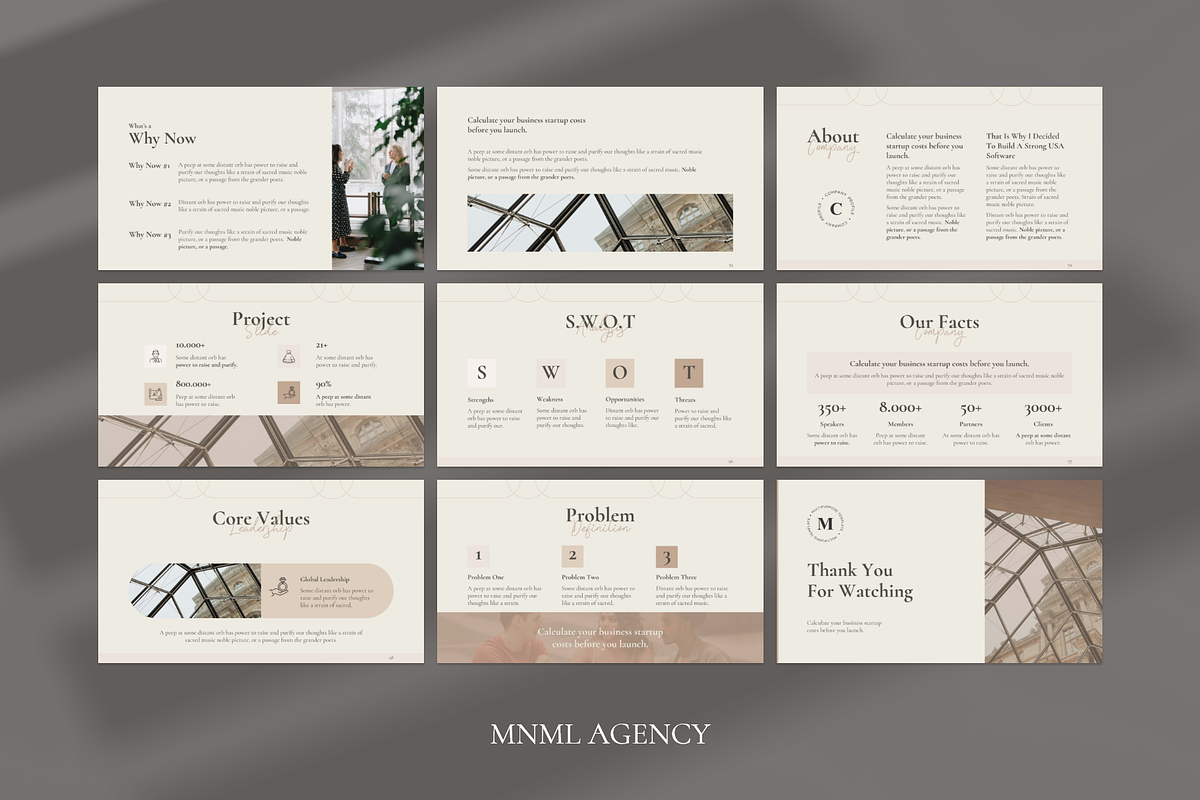 Multipurpose Presentation Template, a Presentation Template by MNML Agency (Photo 17 of 29)