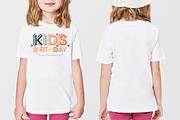 Kids Birthday - Birthday Font Types, a Font by KiddoGlyphs Studio (Thumbnail 2 of 5)