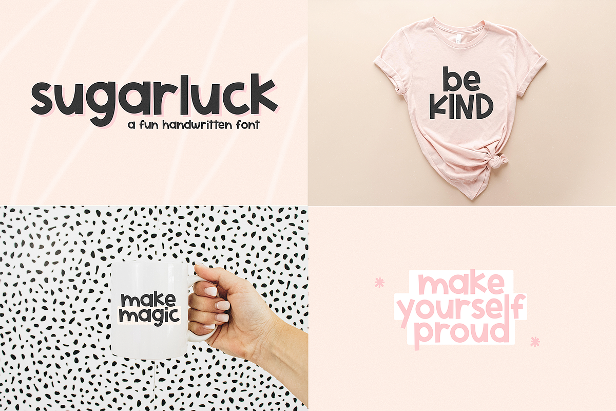 Cute Handwritten Font Bundle, a Script Font by KA Designs (Photo 7 of 14)