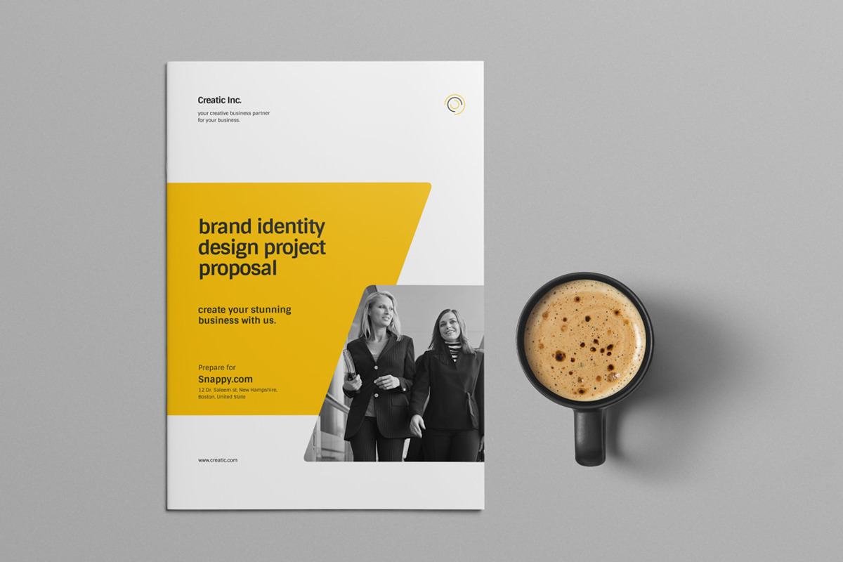 Brand Proposal, a Product Mockup by broluthfi (Photo 1 of 11)