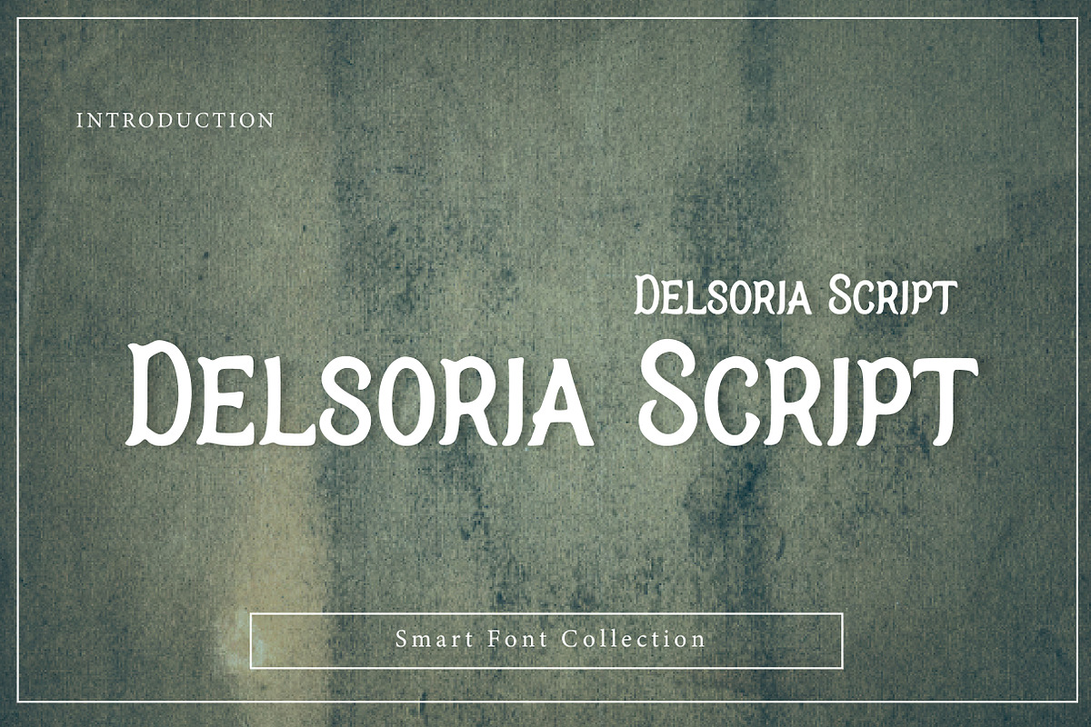 Delsoria Script, a Script Font by Wow Magic (Photo 1 of 2)