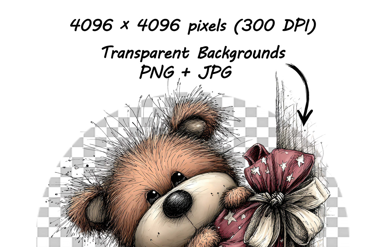 21 Teddy Bear Birthday Party Clipart, a Graphic by one-touch (Photo 10 of 18)