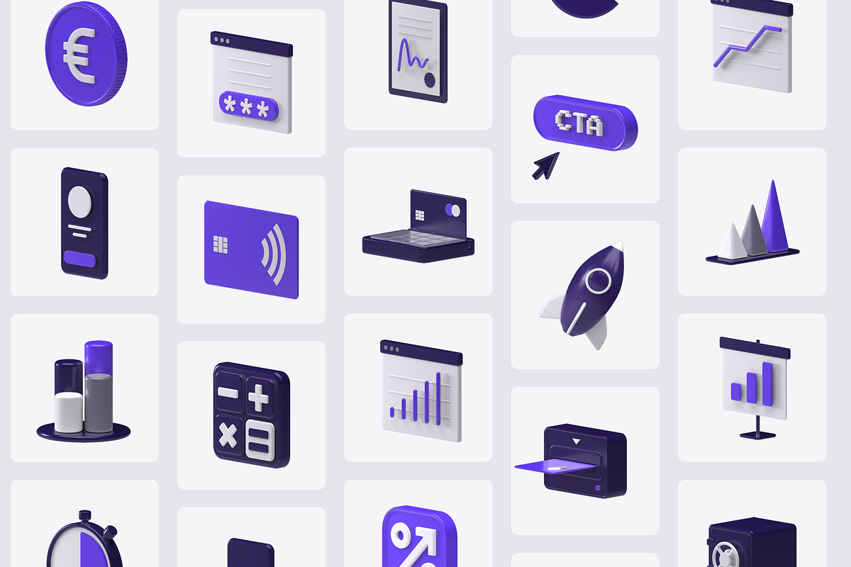 Feenancy 3D icons, a 3D by Goicons (Photo 7 of 7)