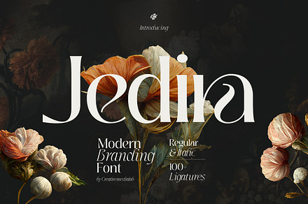 Jedira - Modern Branding Font, a Serif Font by creativemedialab