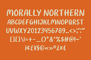 Morally Northern Font, a Script Font by Marvadesign (Thumbnail 9 of 10)