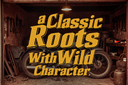 Montac Gartenz - Vintage Power, a Serif Font by HypeWorksCo (Thumbnail 5 of 13)