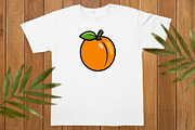 Cartoon Apricot Clipart Collection, a Food Illustration by newminddesign (Thumbnail 3 of 8)
