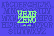 YearZero Font, a Font by YearZero.xyz (Thumbnail 1 of 5)