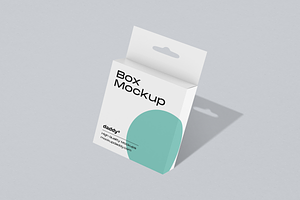 Hanger Box PSD Mockup