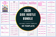 2026 Side Hustle Bundle, a Stationery Template by Shumaya (Thumbnail 1 of 7)