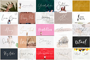 Modern Script Font Bundle, a Script Font by Creamy Script (Thumbnail 2 of 30)