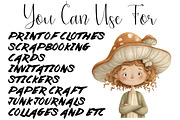Mushroom Fairies. Kids collection, an Illustration by DreamCafeArt (Thumbnail 9 of 9)