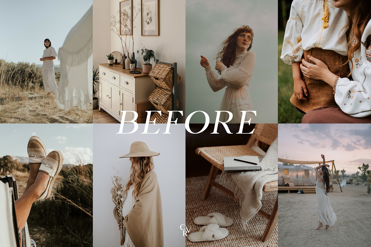 15 Bohemian Lightroom Presets