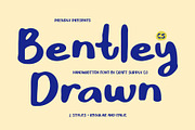 CS Bentley Drawn, a Sans Serif Font by Craft Supply Co. (Thumbnail 1 of 8)