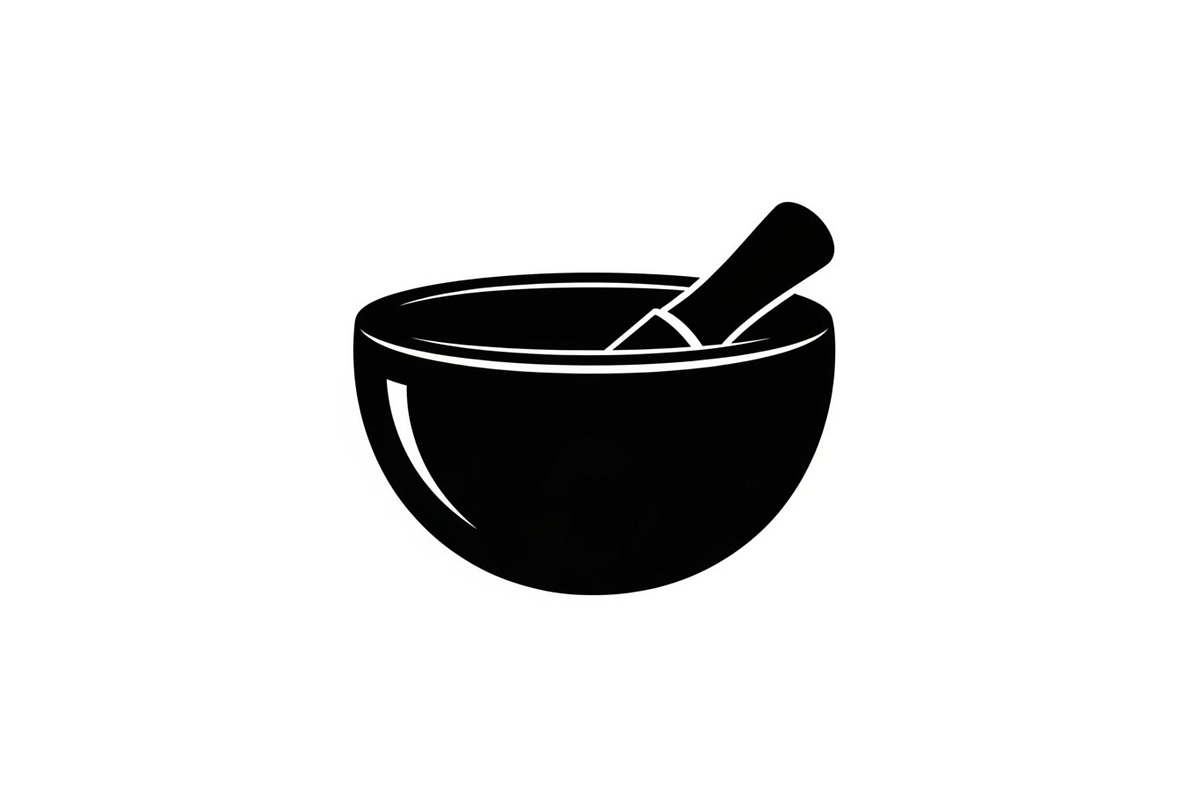 Minimal Mortar Pestle Silhouette, an Illustration by Designer_Momina (Photo 14 of 14)