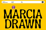 CS Marcia Drawn, a Sans Serif Font by Craft Supply Co. (Thumbnail 1 of 8)