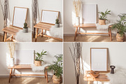 Jungle Frame Mockup Bundle, a Household Mockup by Salt Color Studio (Thumbnail 10 of 16)