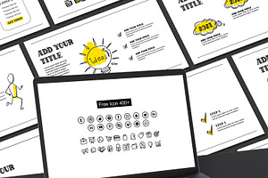 Sketch Pencil Powerpoint Template