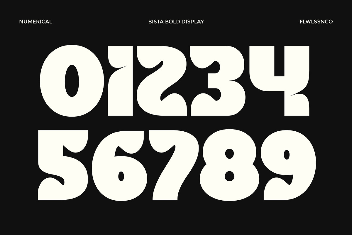 Bista - Bold Display Font, a Font by Flawless And Co (Photo 9 of 10)