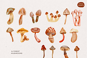 Hand Drawn Autumn Floral and Food, an Animal Illustration by Kartika Prints (Thumbnail 8 of 13)