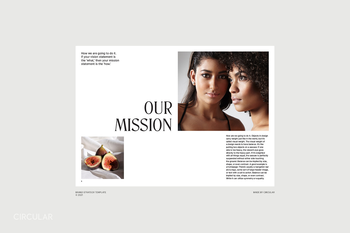 ULTRA / Brand Strategy Template, a Presentation Template by Circular (Photo 14 of 16)