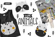 Cute animals, an Animal Illustration by Sumacj (Thumbnail 1 of 6)