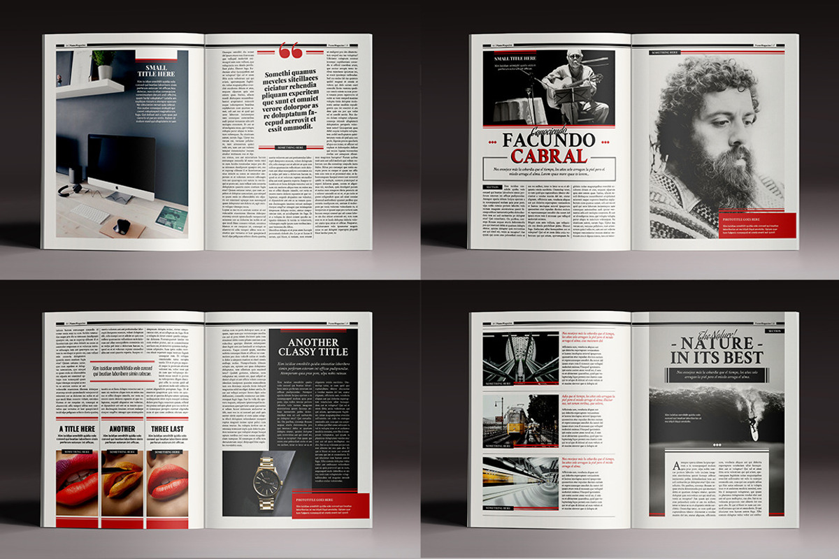 Magazine Bundle 10, a Magazine Template by Luuqas Design (Photo 7 of 12)