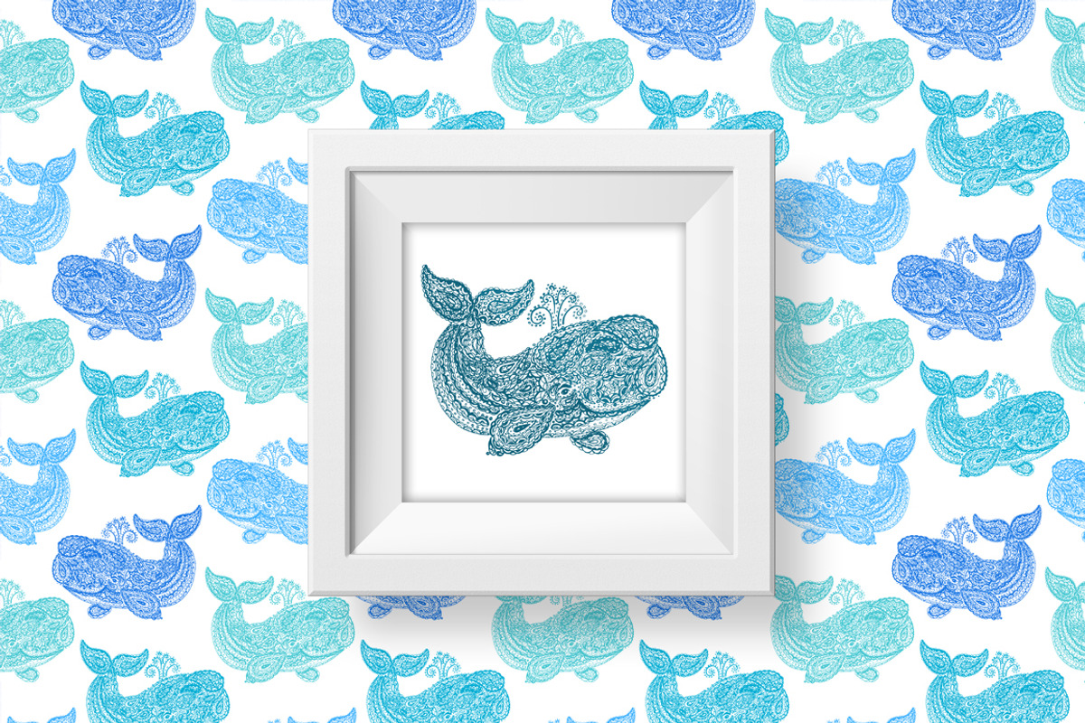 Happy SEA Life, a Pattern Graphic by ekaart (Photo 4 of 5)