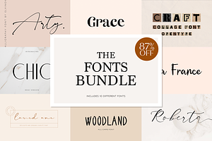 The Font Bundle