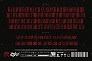 Dark Brutal Typeface, a Blackletter Font by alit design (Thumbnail 15 of 17)