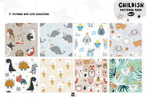 CHILDISH PATTERNS PACK. VOL.7