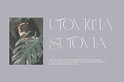Utorus - Unique Serif Font, a Serif Font by Aqeel_Art (Thumbnail 2 of 12)