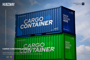 Container Mockup, a Cups & Container Mockup by Hubzway