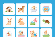 100 Pet Flat Icons, an Emoji Icon by Prosymbols (Thumbnail 9 of 11)