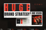 HUGE | Brand Strategy Template Canva, a Presentation Template by ArtisanaAura (Thumbnail 2 of 11)
