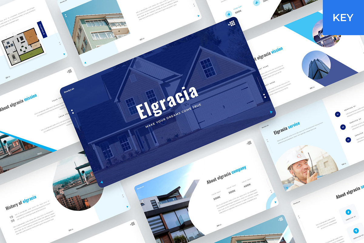 Elgracia - Real estate Keynote, a Presentation Template by BeadyLab (Photo 1 of 6)